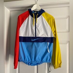 Women’s Nike Color Block Windbreaker Size Small